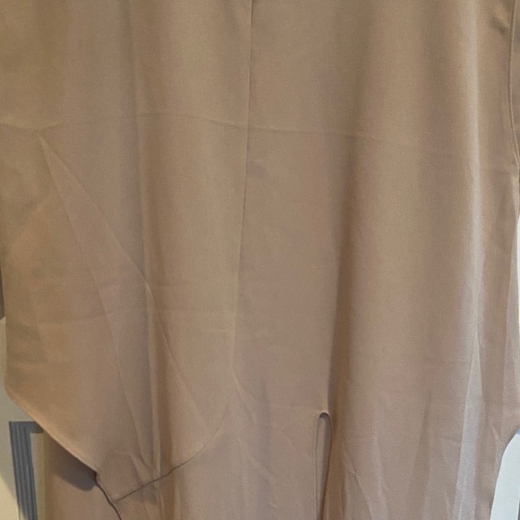 Tibi Sleeveless Beige Tunic Dress - Picture 4 of 8